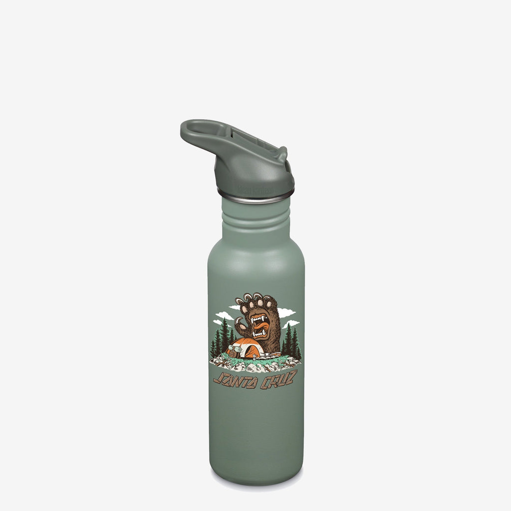 18oz Classic with Flip Seal Sport Cap - Sant Cruz - Screaming Grizzly