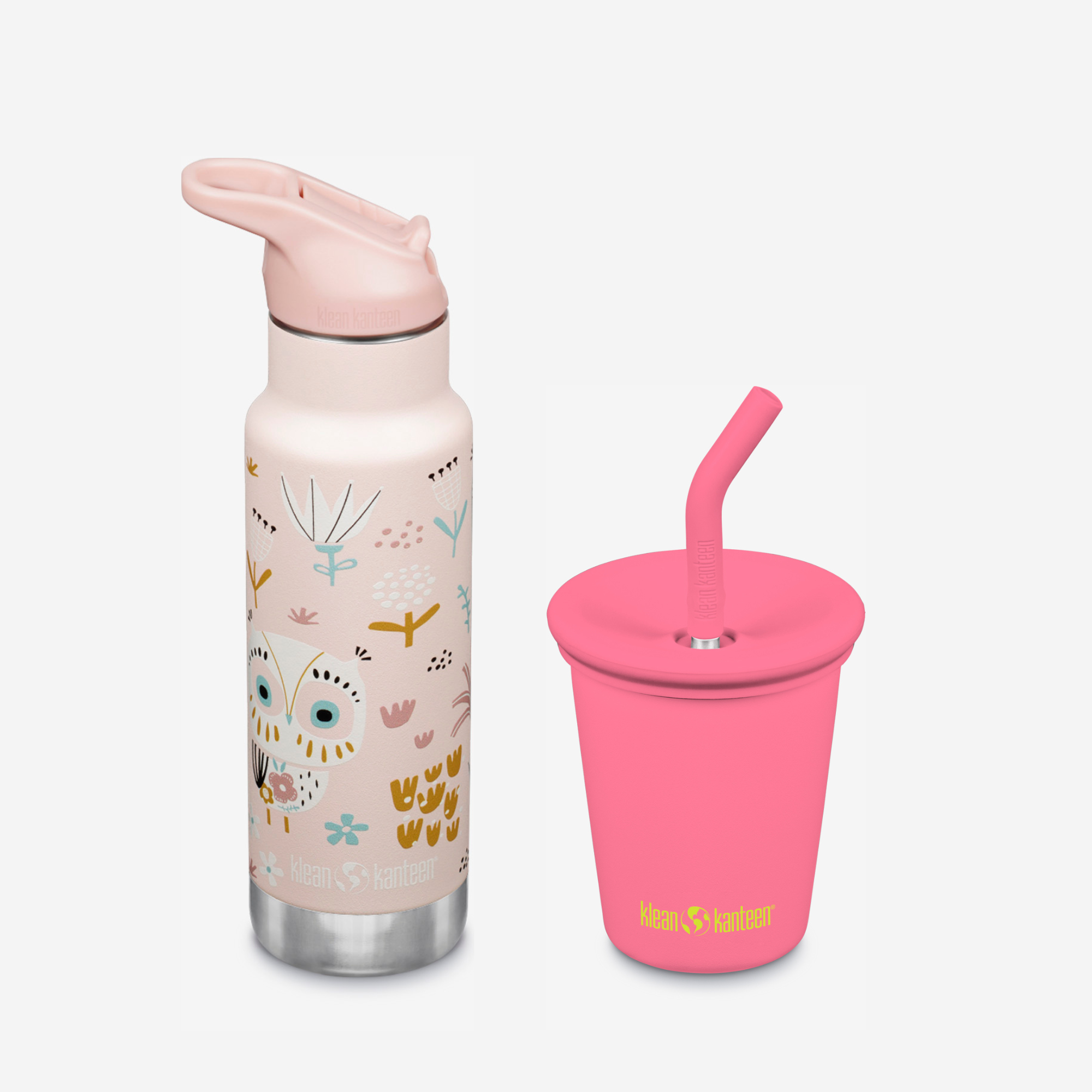 Kid's Sippy Cup and Water Bottle Set