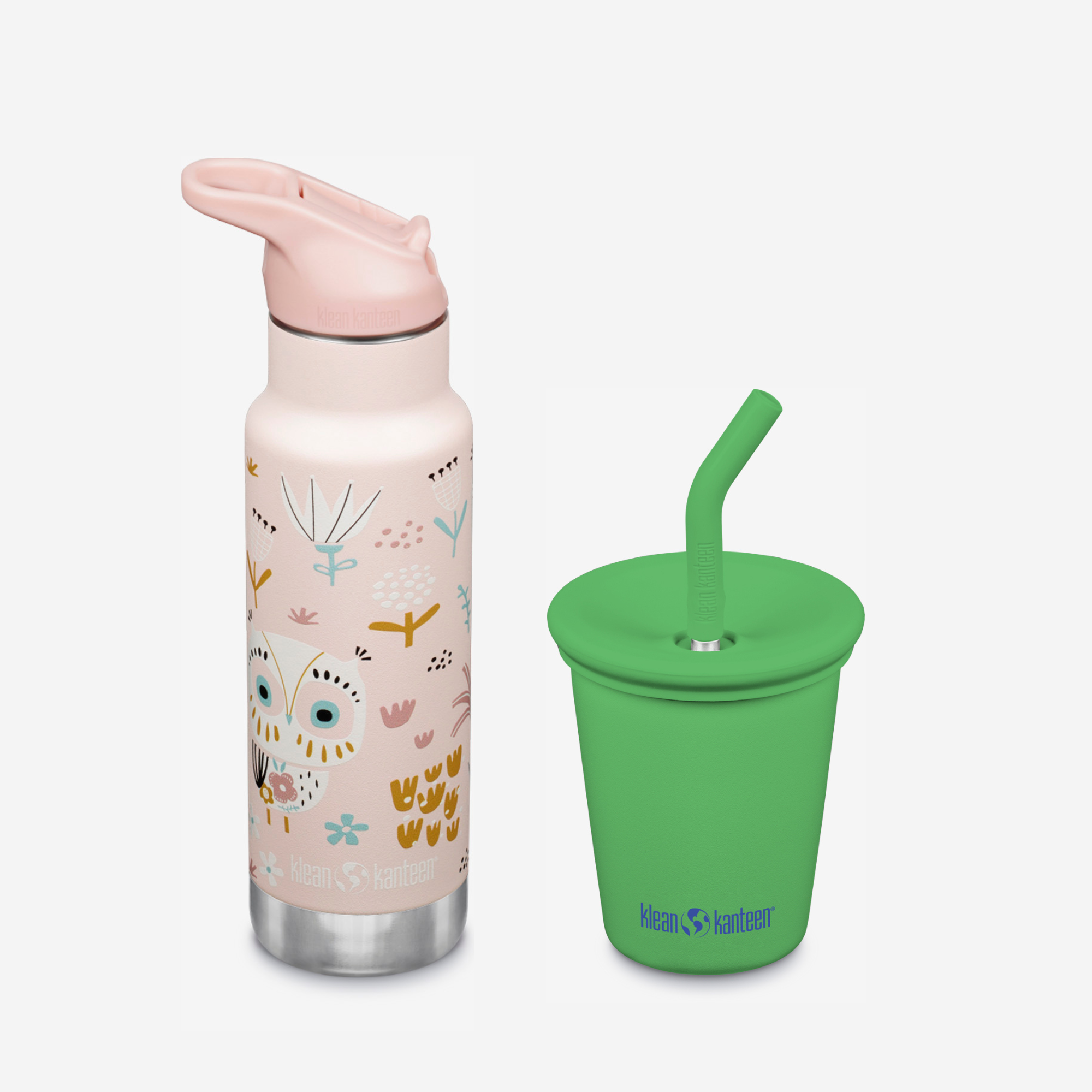 Kid's Sippy Cup and Water Bottle Set